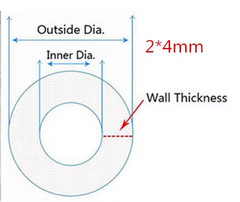 10Meters Transparent Food Grade Silicone Tube 2 4 6 8 10 12 16 20Mm Flexible Gar