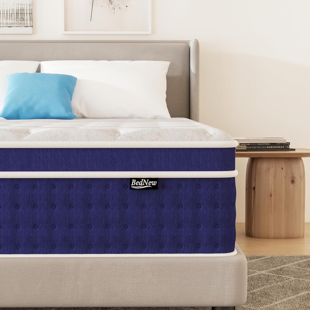 12″ 14 Inch Hybrid Spring Gel Memory Foam Queen Mattress Full King Size in a Box