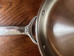 Wolf Gourmet Stainless Steel 11.5” Skillet 7-Ply USA Made Professional