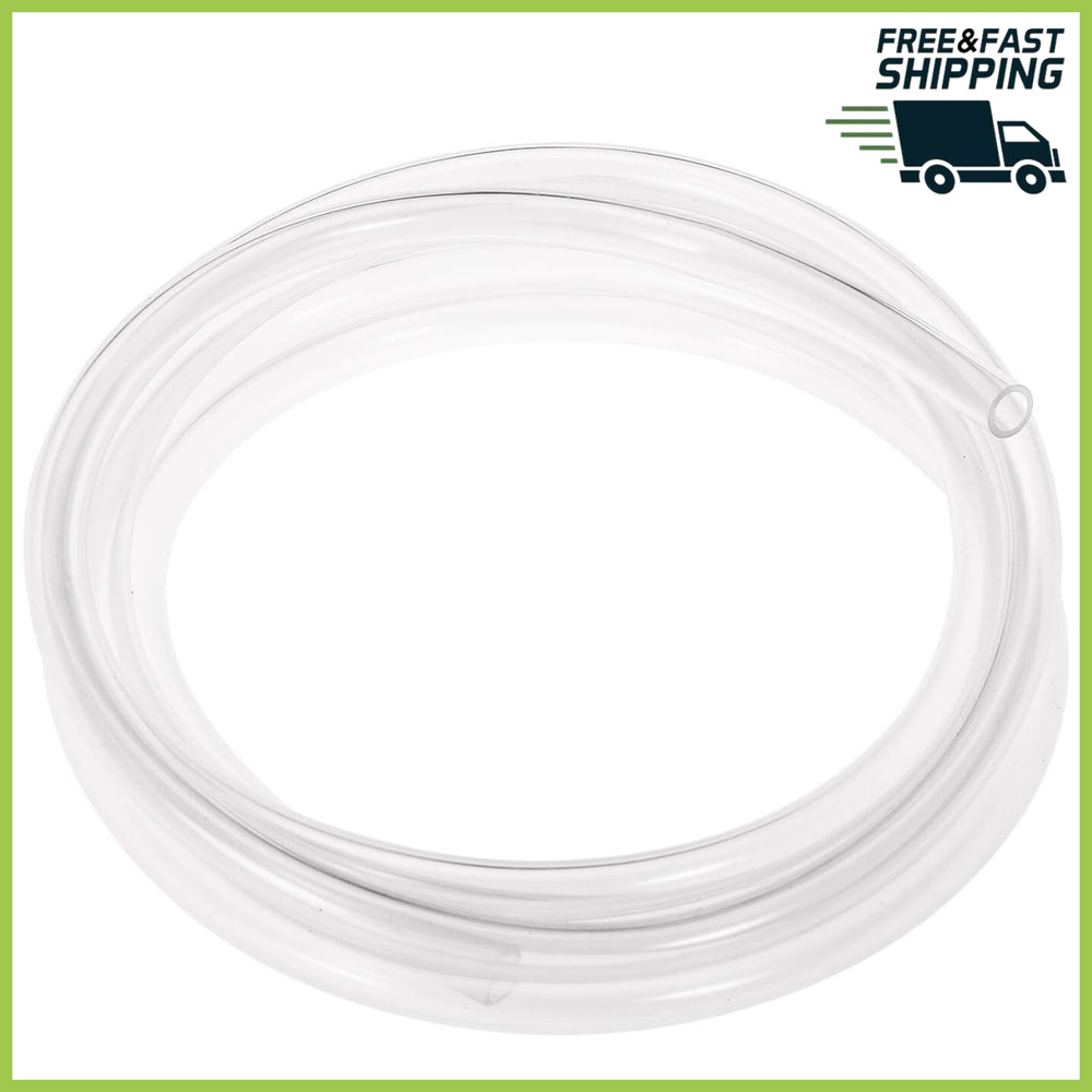 Flexible Food Grade Pure Silicon Tubing Hose – 1/4 ID x 3/8 OD 10 Feet High Temp