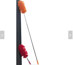 Extendable Soft Microfiber Duster Dusting Brush Cleaning Tool Washable