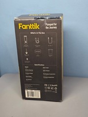 Fanttik S100 APEX Tire Inflator Portable Air Compressor 150 PSI Max For Car,Bike