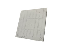 Light Green Ceramic Tile 4.25 in Subway Square Vintage Mid Century Modern Retro