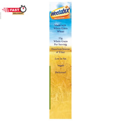 Weetabix Biscuits Whole Grain Cereal, Good Source of Fiber, Low in Fat, Heart He