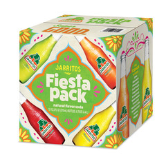 Jarritos Variety Pack Soda, 12.5 fl oz (370 ml) Glass Bottle, 12 Pack