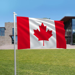 Canadian Flag Canada National Flag Polyester Fiber 3×5 Feet Bright Colors And An