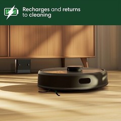 iRobot Roomba 105 Robot Vacuum + AutoEmpty Dock, Cleans in Rows, LiDAR – NEW