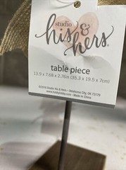 Wedding Guest Book Table Piece. 13.9 X 7.68 X 2.76 In