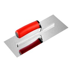VEVOR Tile Tools Stainless Steel Flat Finishing Trowel 10.9×4.4in Concrete