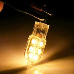 10~100Pcs G4 Bi-pin 12 LED Lamp Light Bulb DC 12V 20W 2835 SMD 6000K White/ Warm