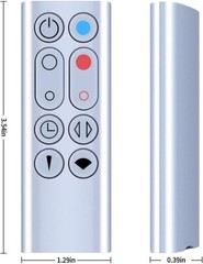 New Replacement Remote Control for Dyson AM09 Hot + Cool Heater Tower Fan