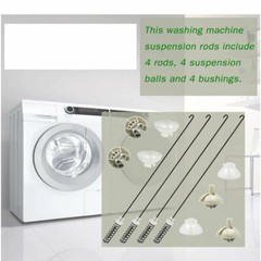 W10780045 W10821956 Suspension Rod Kit for Whirlpool Kenmore Washer 4Pcs New