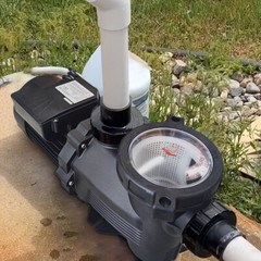 In/Above Ground Pool Pump, 3HP, High Flow with Motor Strainer Filter Basket