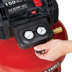 Porter-Cable PXCM2002, 6 Gallon 150 PSI Electric Pancake Air Compressor