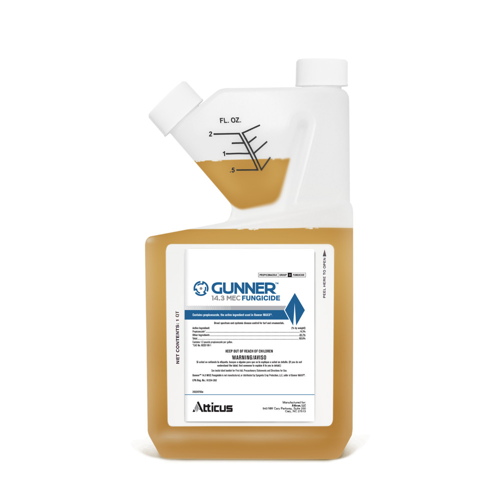Gunner 14.3 MEC Propiconazole Fungicide (1 Quart) – (Compare to Banner Maxx)