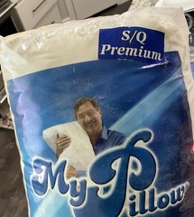 MyPillow Premium Bed Pillow S/Q Standard/Queen Blue Tag (most Firm) New Sealed