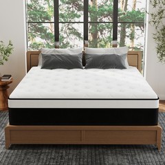 12/14 Inch Mattress Hybrid Memory Foam Bed in A Box, Twin Full Queen King Size