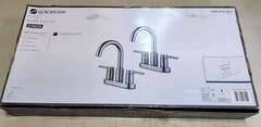 Glacier Bay Dorind 4 in. Centerset Bathroom Faucet in Polished Chrome 2-Pack