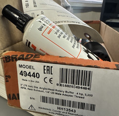 Dynabrade 49440 Air Buffer, 3 In. Pad, 3200 Rpm Brand New In Box Retails $1,399