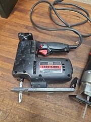 Q85- 2 CRAFTSMAN MULTI SPEED SCROLLER SAW JIG SAWS Working BOTH USA MADE