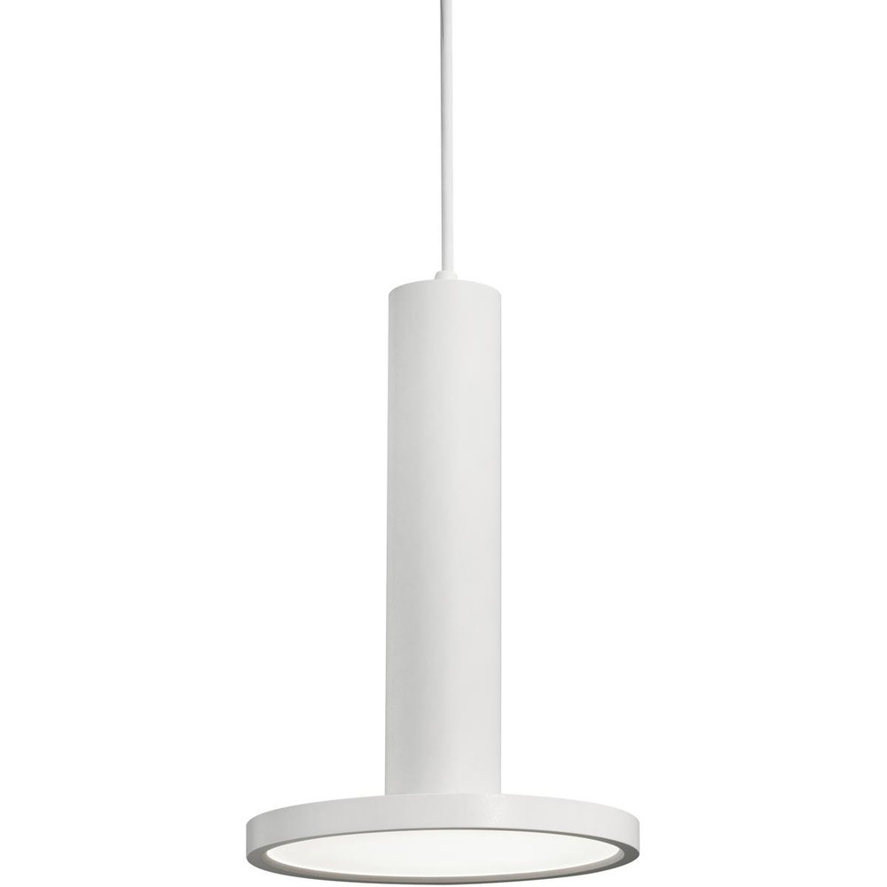 AFX Inc. LNAP08LAJD1WH Luna 1 Light 7.88 inch White Pendant Ceiling Light