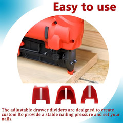 42-38-0017 No-Mar Pad Kit Fit Milwauke 2746-20 Nailertip and Milwauke 18Ga Naile