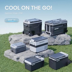 12V Portable Refrigerator Freezer -4℉~68℉ Car Cooler 12/24V DC 110V AC Camping