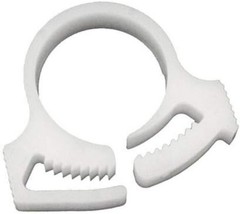 Classic White 6-Pack B15 Replacement Clamps for Polaris Automatic Pool Cleaners
