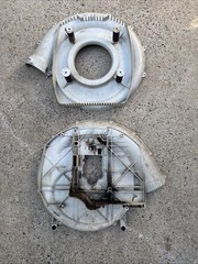 OEM Stihl BR600 Backpack Blower Fan Housing Both Halves & Bolts