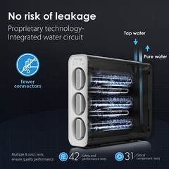 Waterdrop Refurbished TSU 0.01μm Ultra-Filtration Under Sink Water Filter System