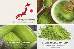 Ceremonial Grade Matcha 1kg Bulk – Aichi Japan – First Harvest – Stone Milled