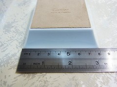 Cartier Change Tray Ashtray Trinket Porcelain 8 x 8 cm Set of 3 with Box New