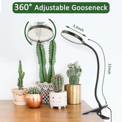 30W/60W Full Spectrum Clip Plant Grow Lamp LED Grow Light for Indoor Plant
