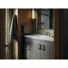 Verticyl 19.75 In. Undermount Rectangular Bathroom Sink with Overflow Drain in W