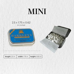 Strong Peppermint Candy in Stylish Eco-Friendly Tins – Fresh Breath Anytime