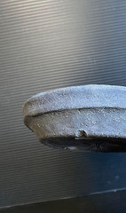 Japanese Bonsai Pot Tokoname 17cm ×17cm Height 4cm Round 礼峰 Vintage Japan