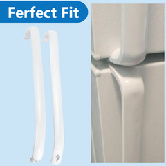 Door Handles Compatible for GE Refrigerator WR12X22148 WR12X20141 WR12X11011