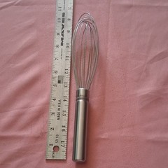 Pampered Chef Stainless Steel Whisk, Solid, Hand Wash Only