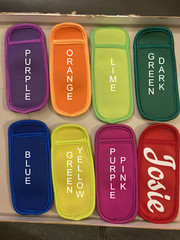 Customized Popsicle holder with kids name – child – ice cream – Personalized