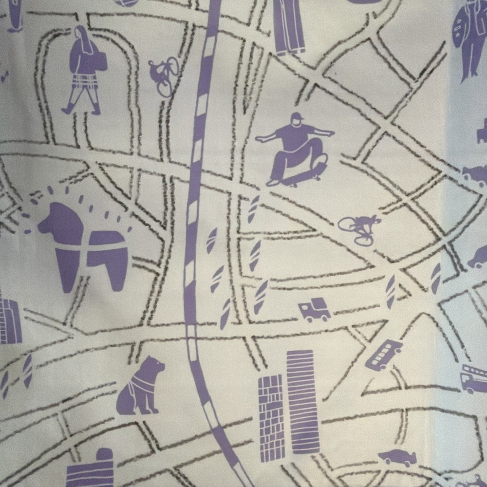 NEW IKEA Shibuya limited ed SÄDERSSLAG Map Japan Tote Bag not available in US
