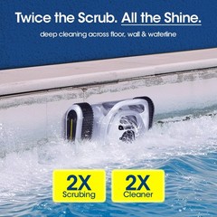 (2026 Upgrade) Seauto Cordless Robotic Pool Cleaner Wall- Waterline Cleaning APP