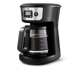 Mr. Coffee 12 Cup Programmable Coffeemaker Strong Brew BVMC-MSX23 Black Open Box