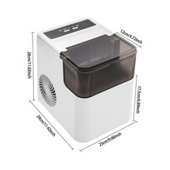 11.42*9.06*11.02in Countertop Ice Maker Ice Maker Electric Ice Maker for Cafes