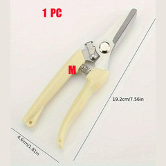 Pruning Shears Sharp Stainless Steel Garden Shears Bypass Garden Scissors Blades