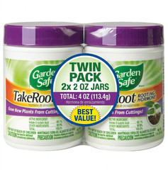 2 Pack Garden Safe Takeroot Rooting Hormone, New Plants Growth Powder – 2 Oz