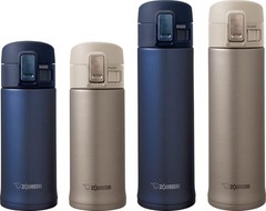 Stainless Steel Mug, 16oz, Smoky Blue