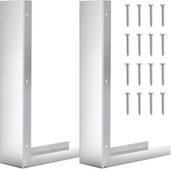 Stainless Steel Microwave Trim Kit 15.75×11 in for Built-in Microwave Side Pa…