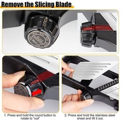 Vegetable Food Slicer Mandoline 7-in-1 Adjustable Stainless Potato Tomato Onion
