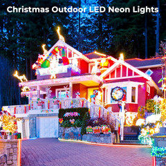 50FT LED Neon Rope Lights, Flexible Led Rope Lights Control with App/Remote, IP6