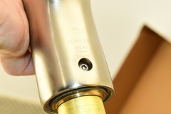Kohler Forté 10430-BN Kitchen 3 Hole Faucet SPOUT ONLY – UNUSED – BRUSHED NICKEL
